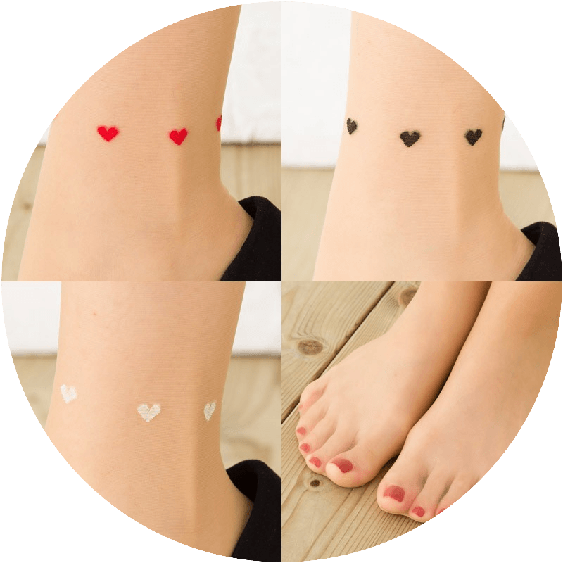 Wear an anklet when wearing pantyhose 5