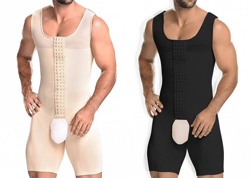 Men Shapewear Tummy Control Full Body - Men's Winter wear pantyhose