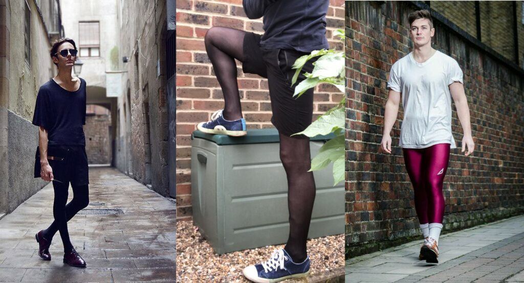 Men Wearing Pantyhose For Sport