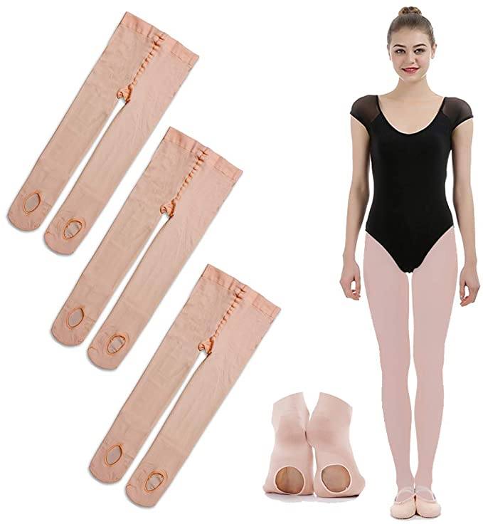 What are the differences between ballet stockings and pantyhose? 1