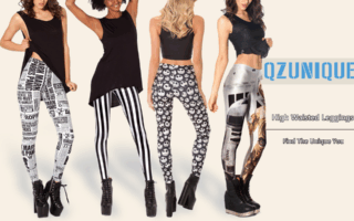 QZUnique Digital Print Leggings Review
